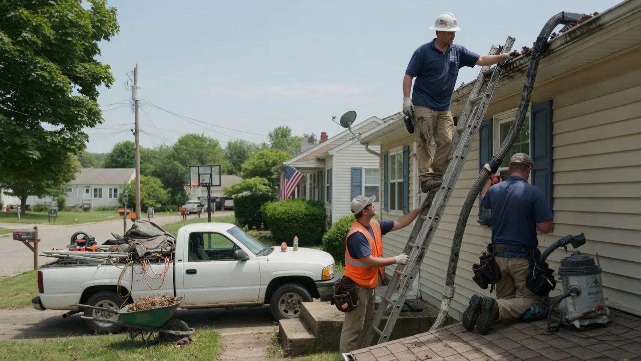 Gutter Installation in Moss Point, MS near me